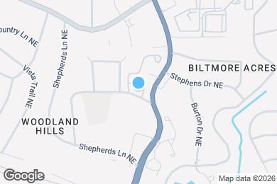 Map image of the property - 1325 Weatherstone Way NE