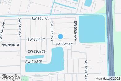 Map image of the property - 5720 SW 38th Ct