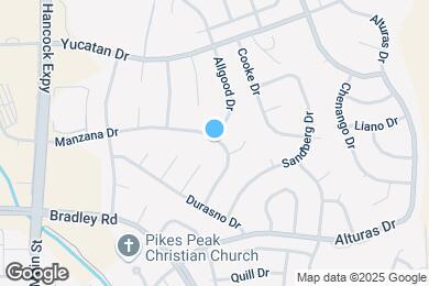 Map image of the property - 5075 Manzana Dr