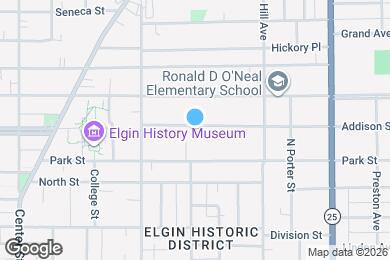 Map image of the property - 441 Addison St