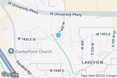 Map image of the property - 1490 S 430 W