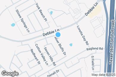 Map image of the property - 8307 River Bluffs Dr