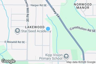 Map image of the property - 2239 Carey Dr SE