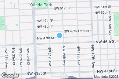 Map image of the property - 1920 NW 47th St
