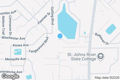 Map image of the property - 1338 Pawnee St
