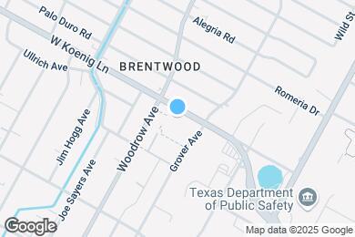 Map image of the property - 1301 W Koenig Ln