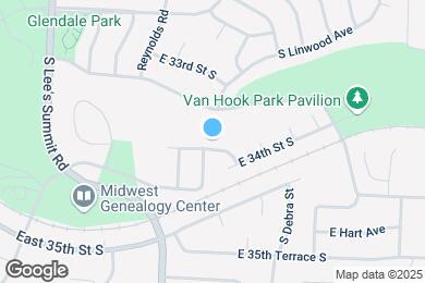 Map image of the property - 16306 E 34th St S