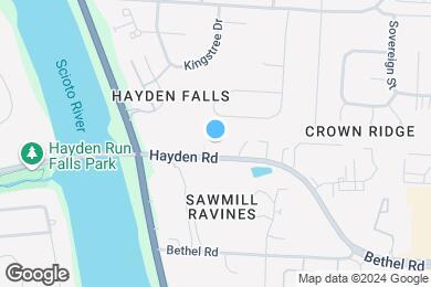 Map image of the property - Reserve at Sawmill Ravine Townhomes & Gardens