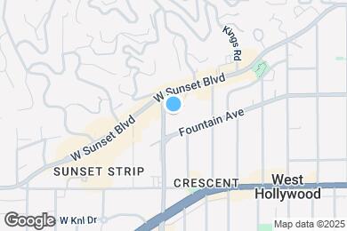 Map image of the property - 1228 N La Cienega Blvd
