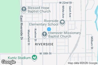 Map image of the property - 1928 N Dexter St
