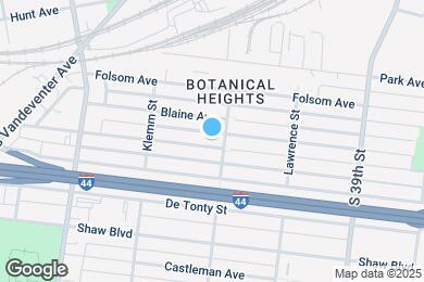 Map image of the property - 4111 McRee Ave