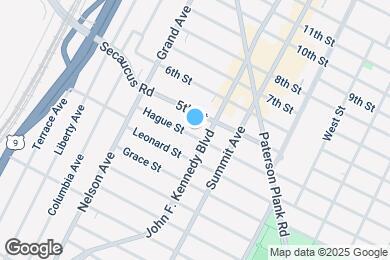 Map image of the property - 76 Hague St