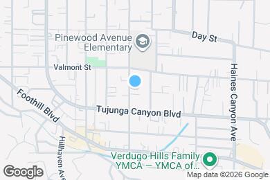 Map image of the property - 10040 1/2 Pinewood Ave