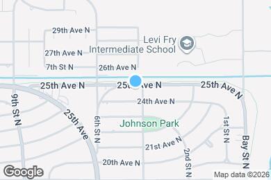 Map image of the property - 409 25th Ave N