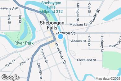 Map image of the property - Brickner Woolen Mills Apartments