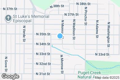 Map image of the property - 3410 N Monroe St