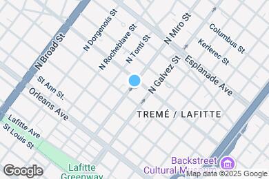 Map image of the property - 1022 N Miro St