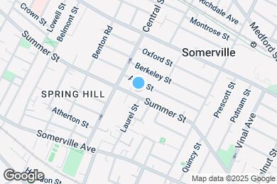 Map image of the property - 131 Summer St