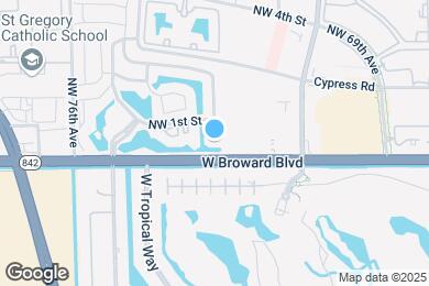 Map image of the property - 7200 NW 1st St