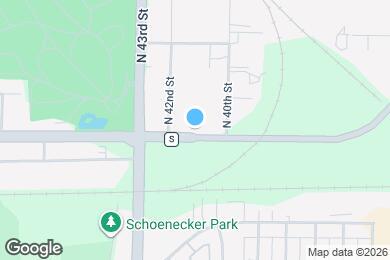 Map image of the property - 4106 W Mill Rd