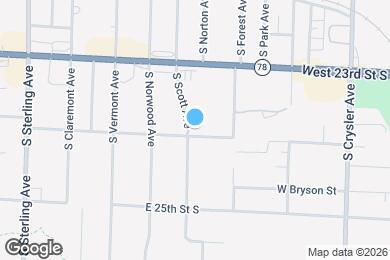 Map image of the property - 11600 E 24th St S