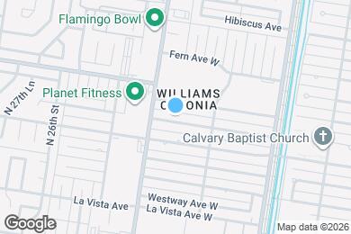 Map image of the property - 2204 Camellia Ave