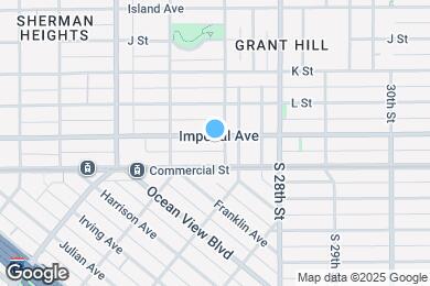Map image of the property - 2679 Imperial Ave