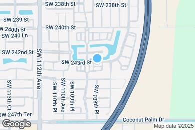 Map image of the property - 10836 SW 243rd St
