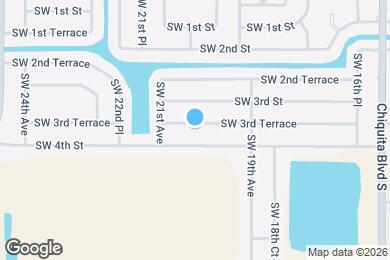 Map image of the property - 1936 SW 3rd Terrace