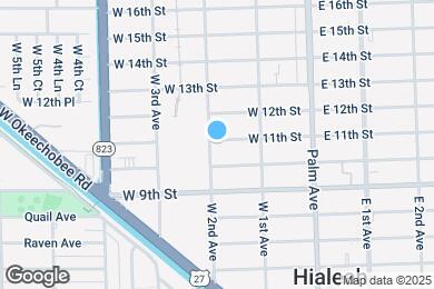 Map image of the property - 190 W 11th St