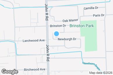 Map image of the property - 2081 Newburgh Dr