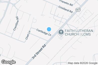 Map image of the property - 5533 Cartledge Ct