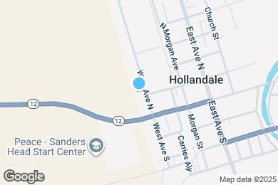 Map image of the property - 201 West Ave N