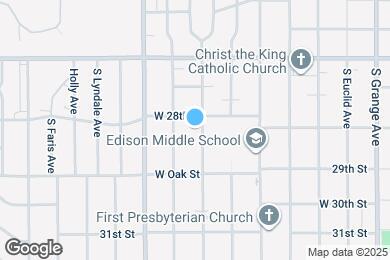 Map image of the property - 3 Bedroom Home 1.5 Bath for Rent