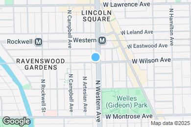 Map image of the property - 2405 W Wilson Ave