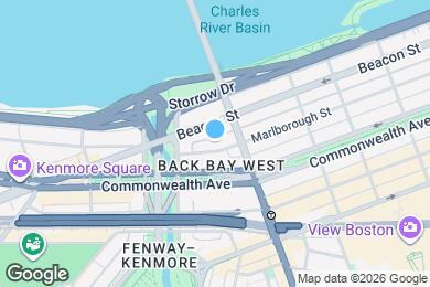 Map image of the property - 437 Marlborough St