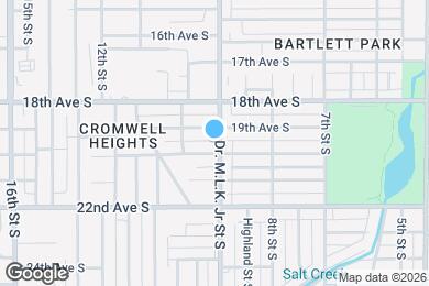 Map image of the property - 1919 Dr. M.L.K. Jr St S