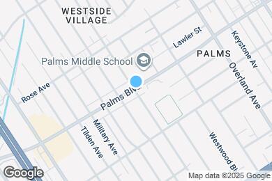 Map image of the property - 3500 Kelton Ave