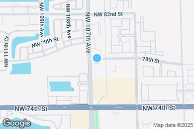 Map image of the property - 7661 NW 107th Ave