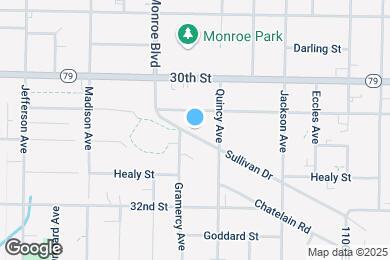 Map image of the property - 860 Sullivan Dr