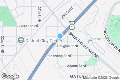 Map image of the property - The Residences at Gateway