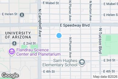 Map image of the property - 1015 N Olsen Ave