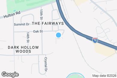 Map image of the property - 1665 Saint Andrews Dr