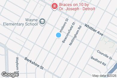 Map image of the property - 10314 Greensboro St