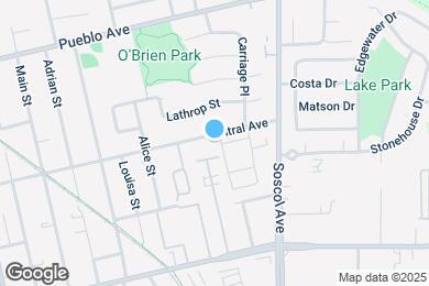 Map image of the property - 745 Central Ave