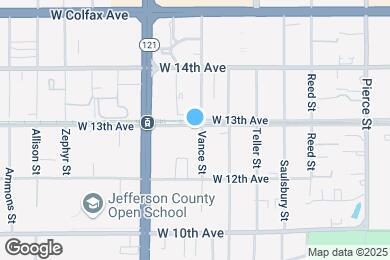 Map image of the property - 1295 Vance St