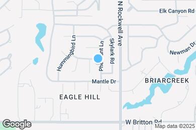 Map image of the property - 9725 Pheasant Ln