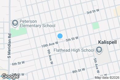 Map image of the property - 433 8th Ave W