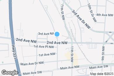 Map image of the property - 219 12th St NW