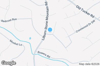 Map image of the property - 993 Tall Pine Ct SW